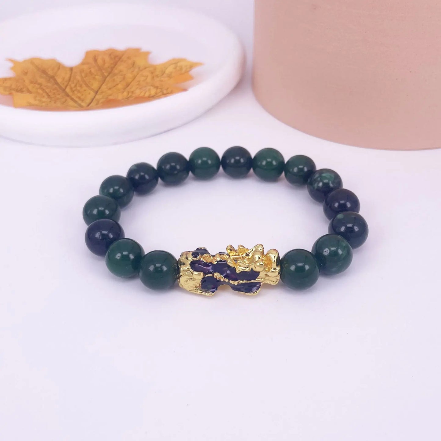 Natural Jade Pixiu Bracelet for Men