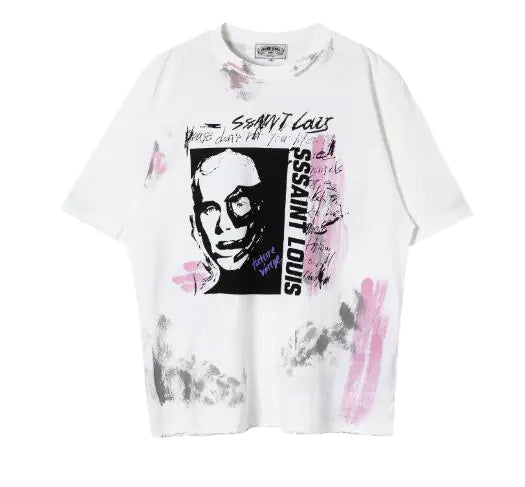 High Quality Saint Louis Retro Logo T-shirts for All