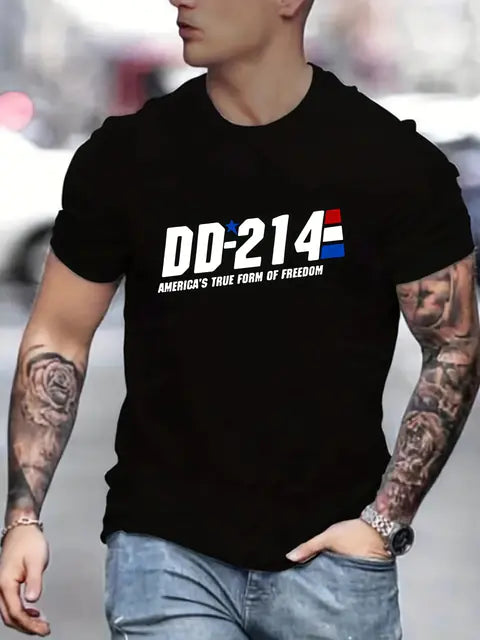 Men's Cotton Loose Short Sleeve Casual T-Shirt